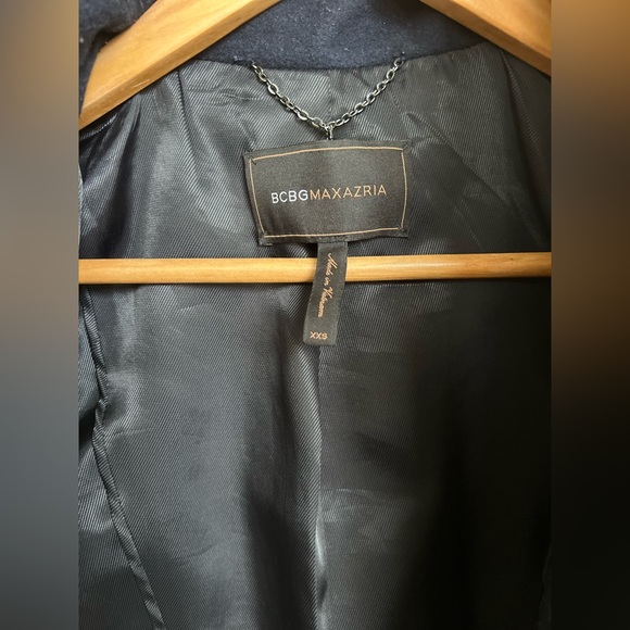 BCBG MaxAzria Cropped Wool Coat - Picture 7 of 8